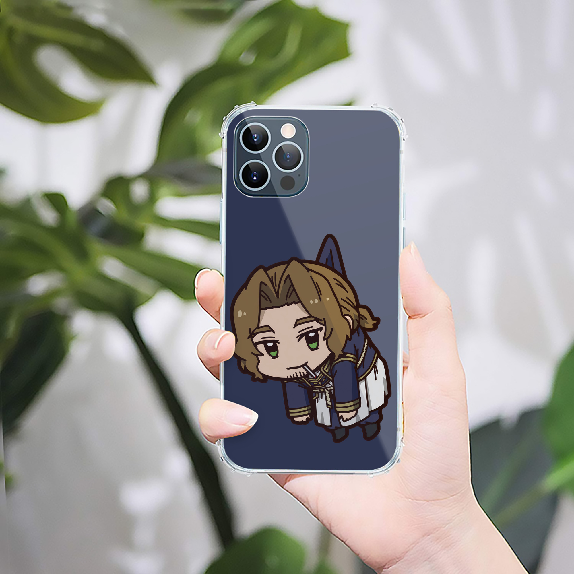 （画像用） 葬送のフリーレン Frieren 【iPhone 12シリーズ対応】透明スマホケース（クリアソフトケース）